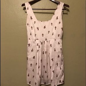 Under Skies Giraffe Print Dress